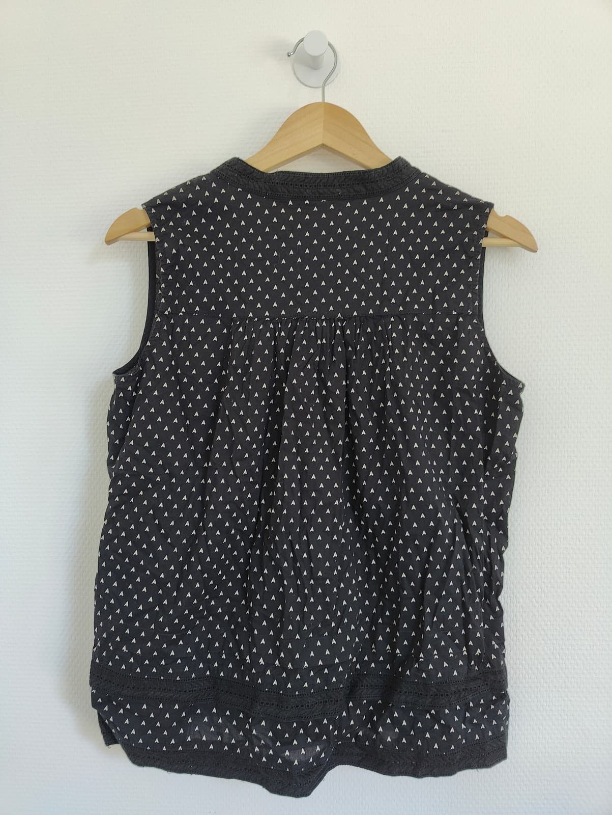 Top à imprimé triangles Scotch & Soda – Taille S  — photo 5