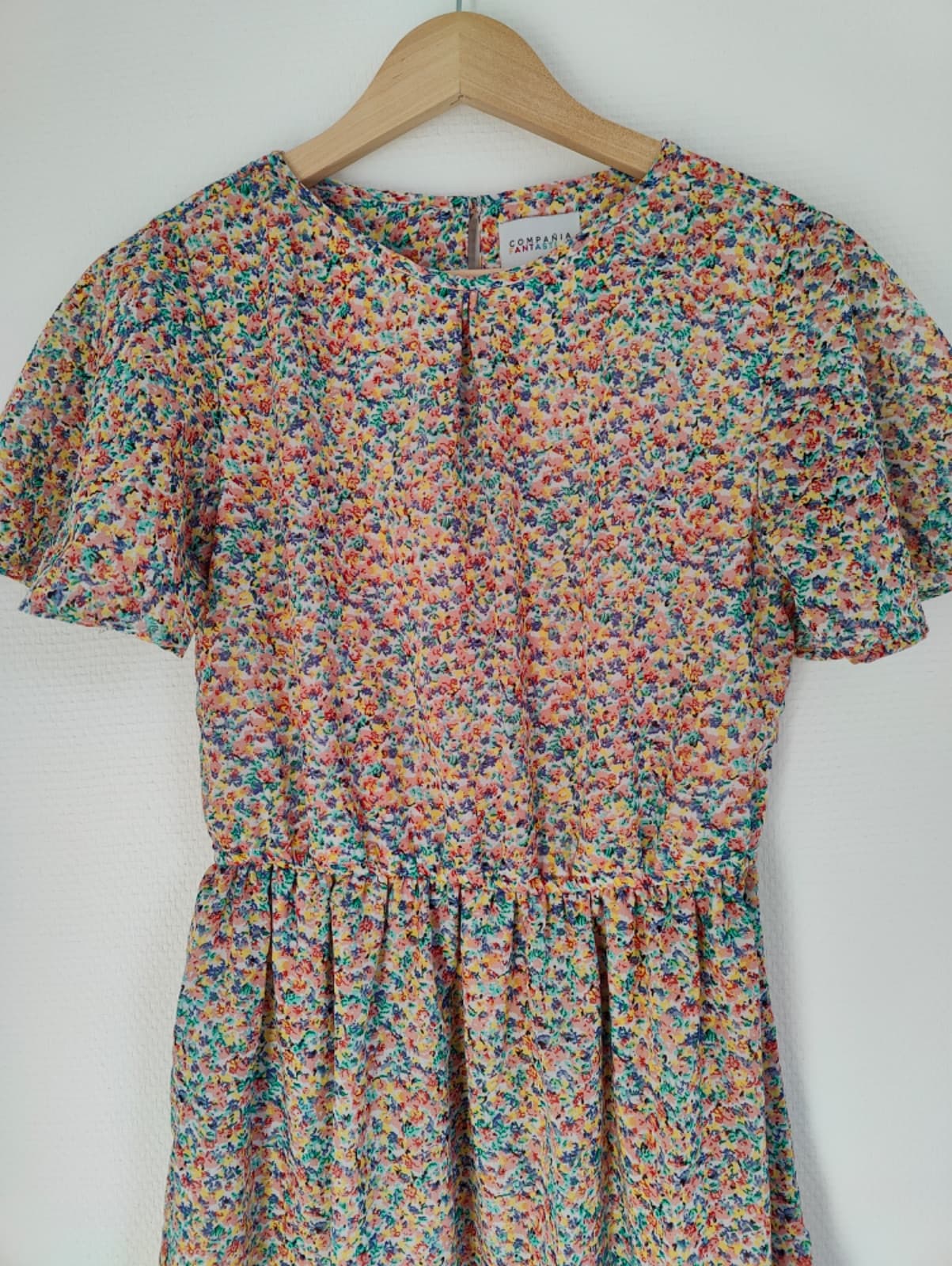 Robe fleurie multicolore Compania Fantastica – Taille S — photo 2
