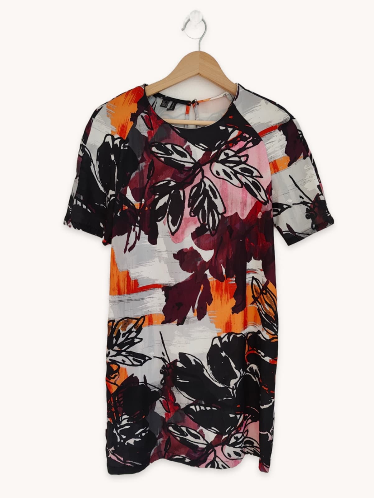 Robe Mango imprimé floral abstrait – Taille XS — photo 1
