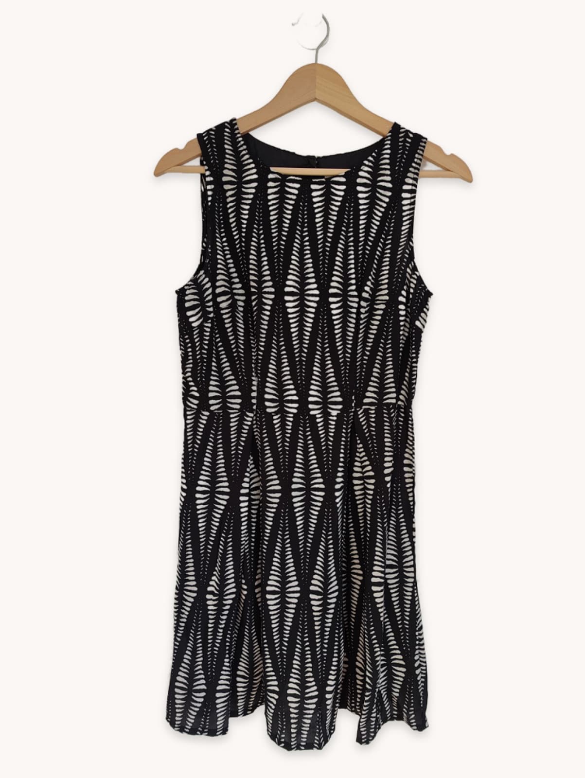Robe sans manches à imprimé noir et blanc Molly & Bracken – Taille S — photo 1