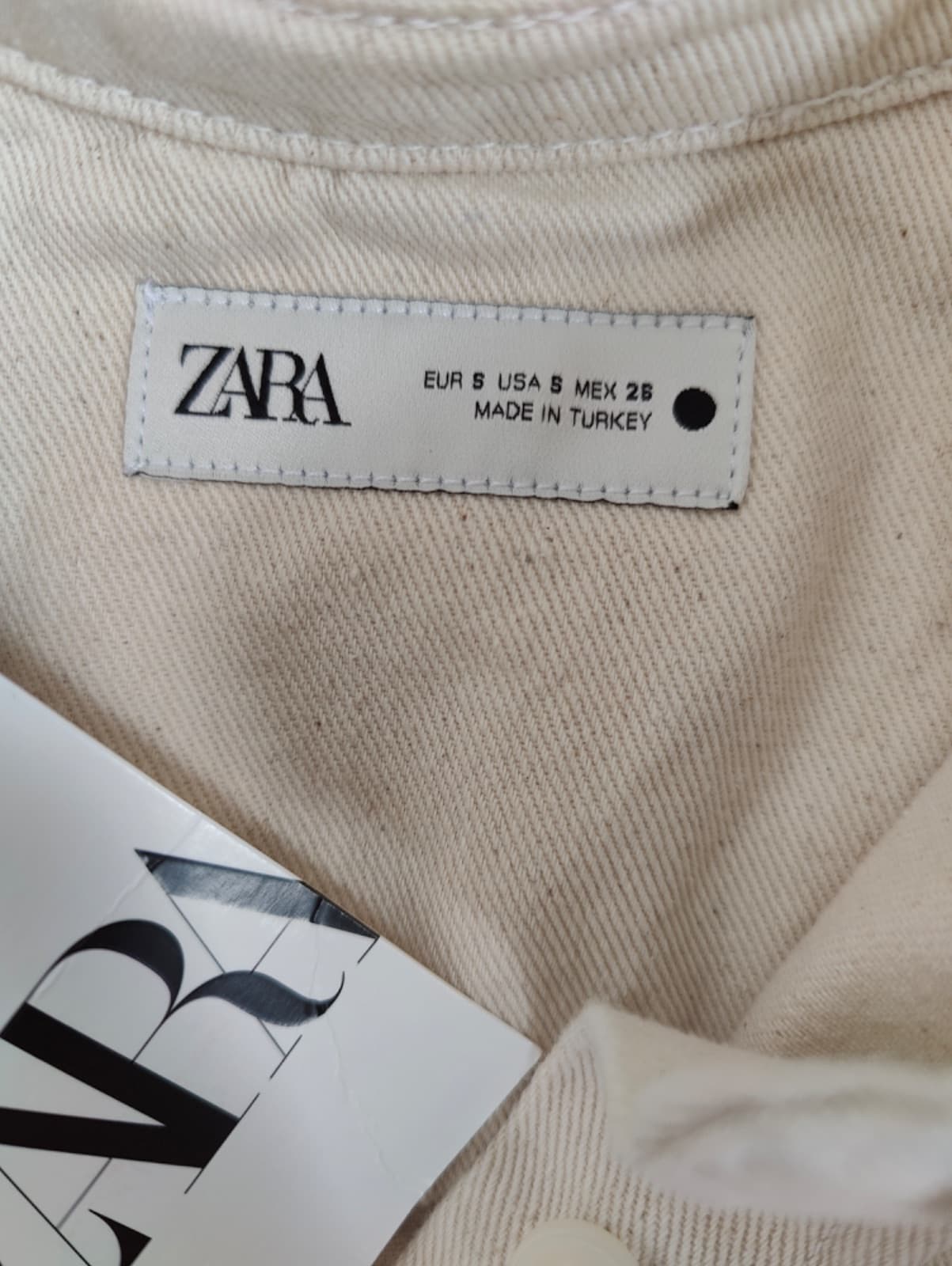 Surchemise beige à poches Zara – Taille S — photo 5