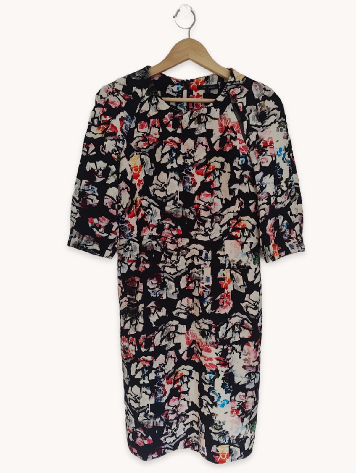 Robe à imprimé floral abstrait Tara Jarmon – Taille 42 — photo 1