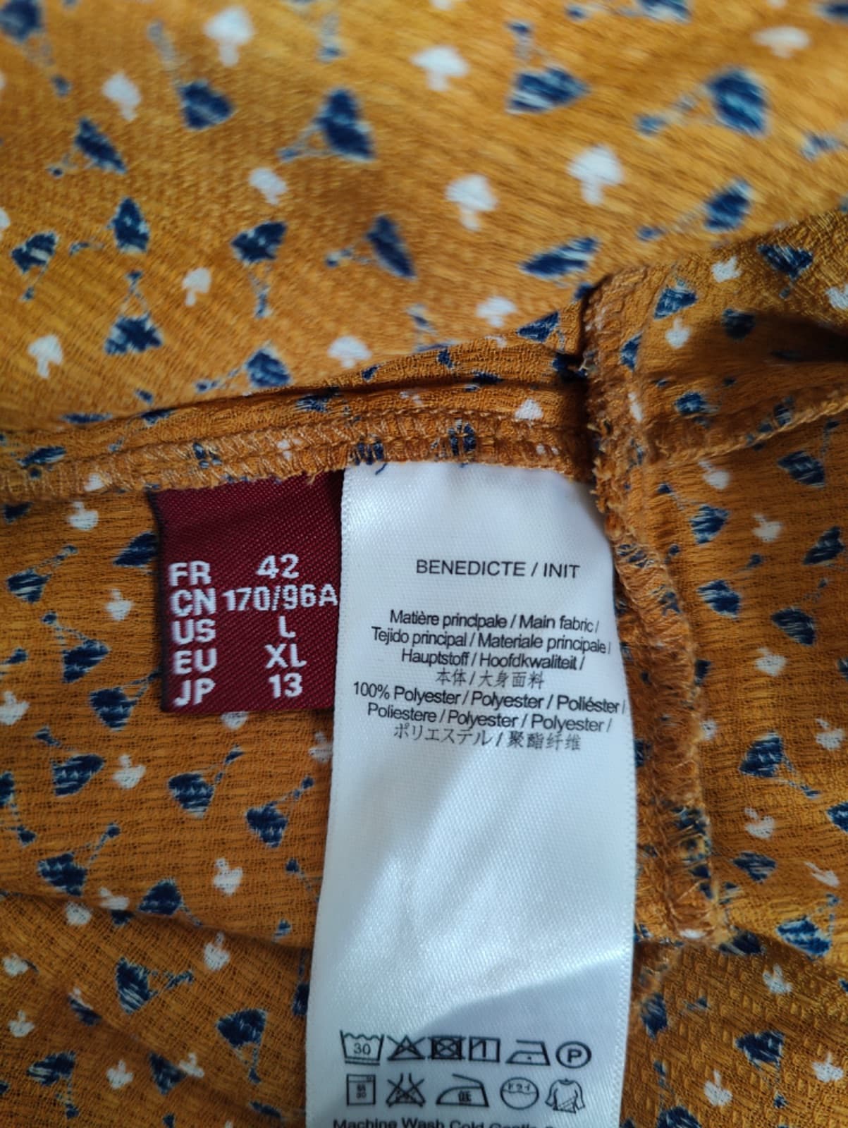 Robe imprimée graphique Comptoir des Cotonniers – Taille 42 — photo 6
