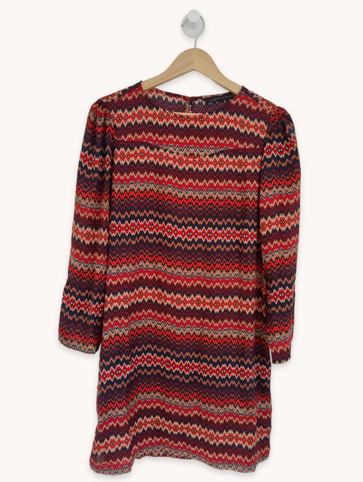 Robe courte imprimée graphique Zara – Taille L — photo 1