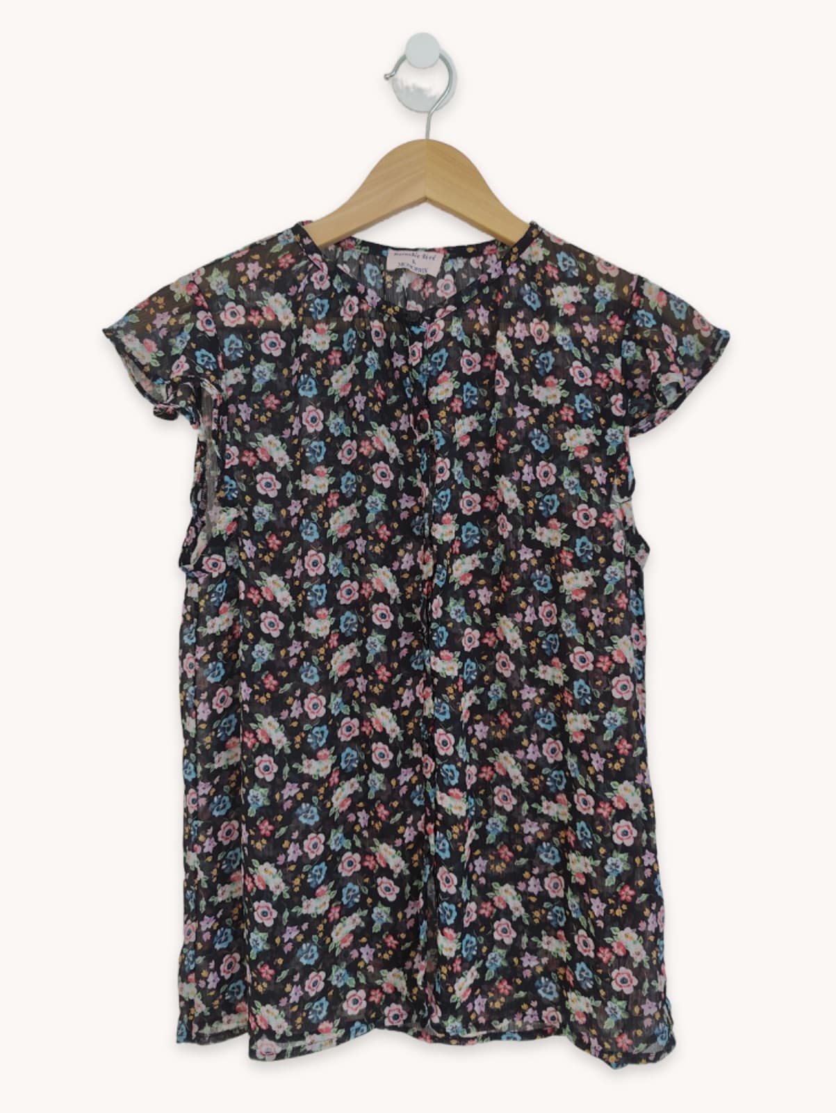 Blouse fleurie Nathalie Lété x Monoprix – Taille S — photo 1