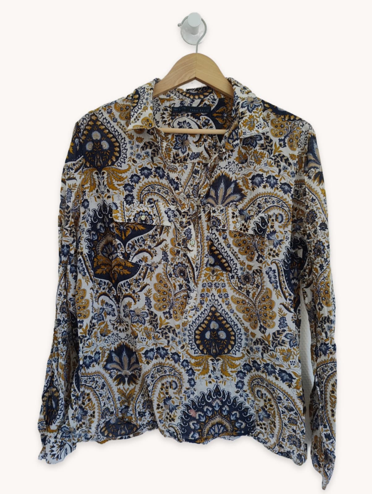 Chemisier Zara à  imprimé cachemire – Taille XL — photo 1