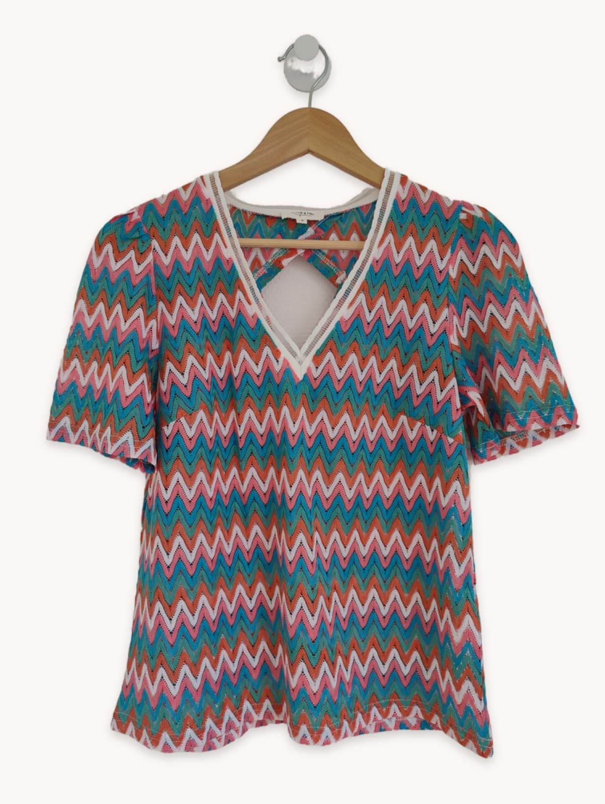 Top Grace & Mila à motif chevrons – Taille S — photo 1