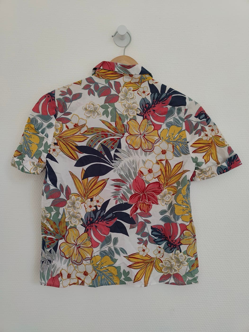Chemise manches courtes imprimé fleuri Zara – Taille XS — photo 4
