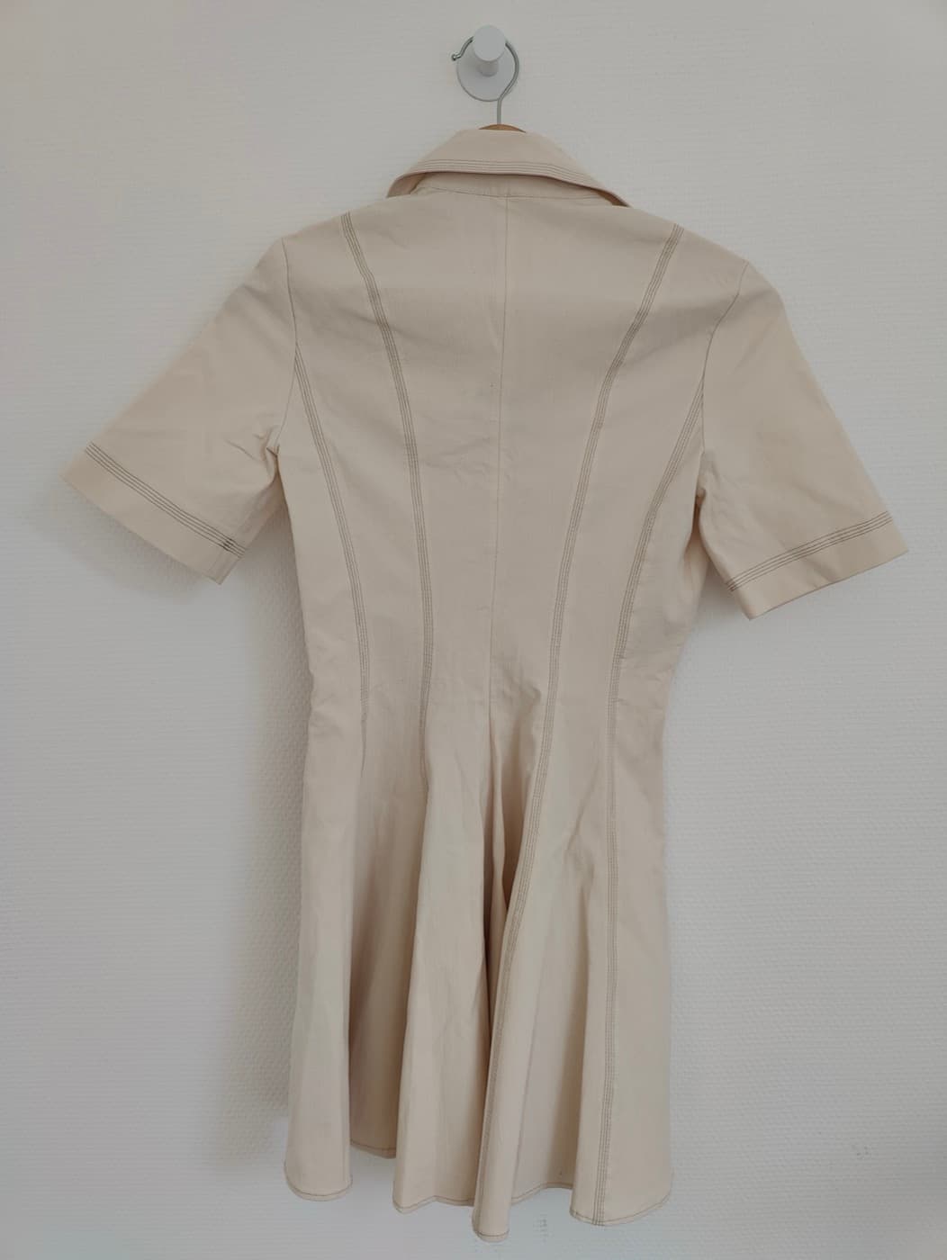 Robe chemise écru Zara – Taille XS — photo 4