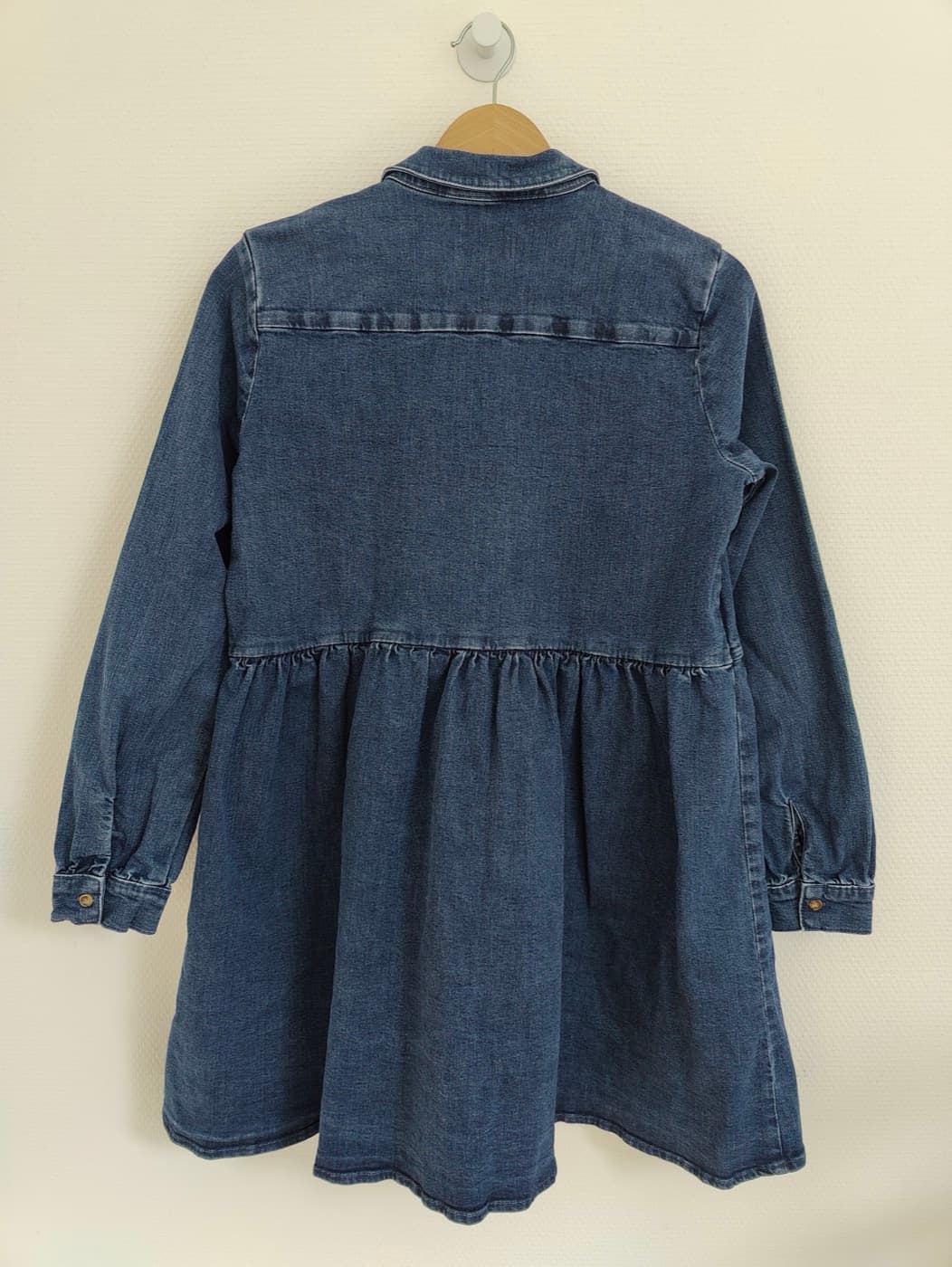 Robe chemise en jean Sézane – Taille 40 — photo 4