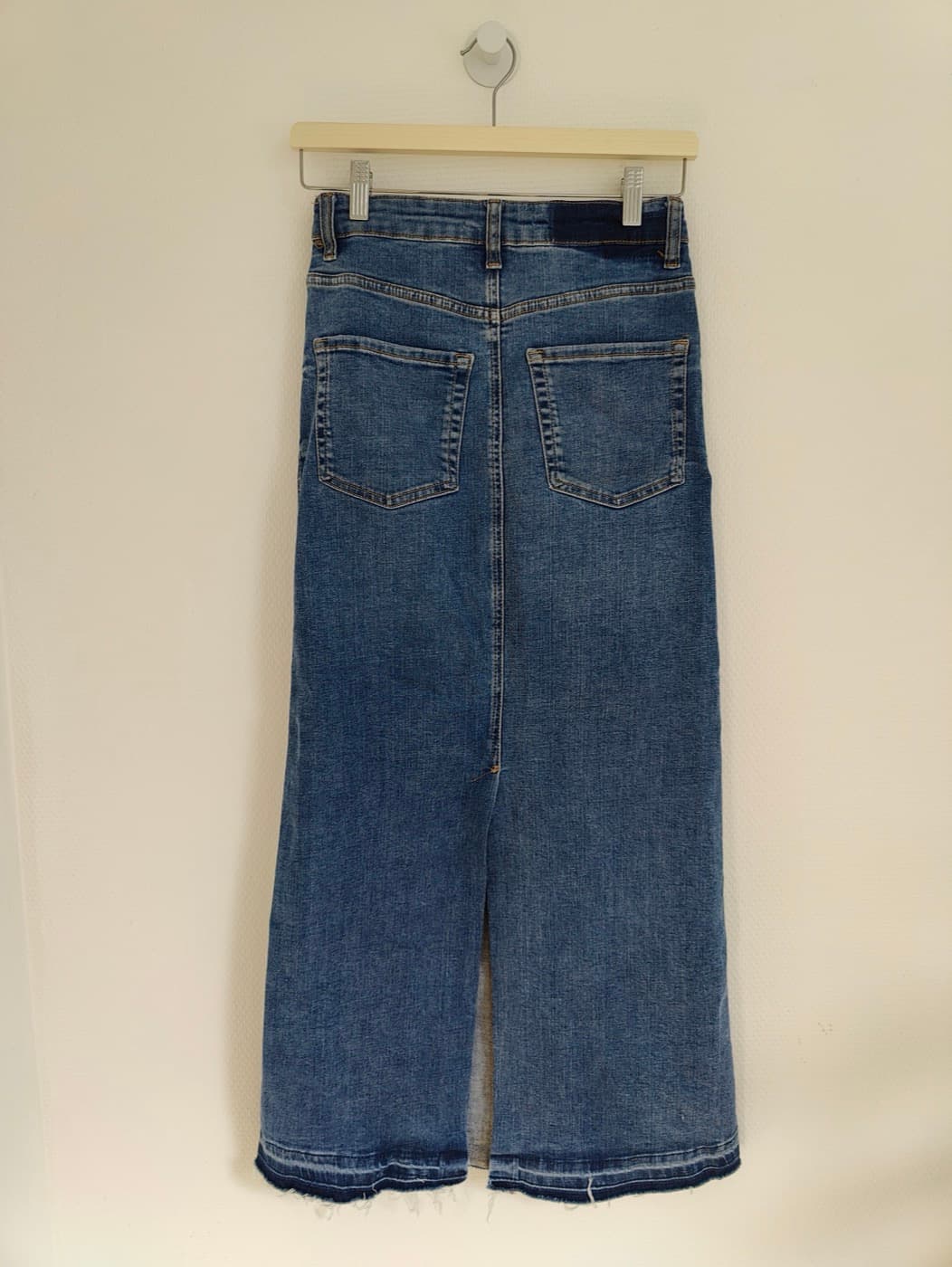 Jupe longue en jean Zara – Taille XS — photo 3