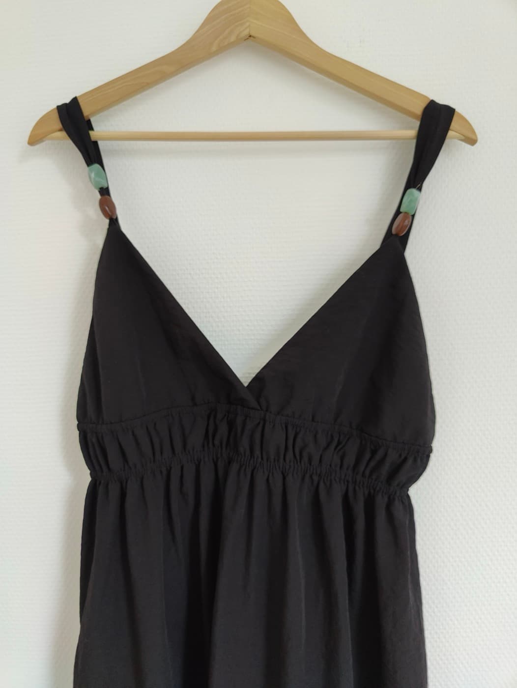 Robe longue noire dos-nu Zara – Taille L — photo 2