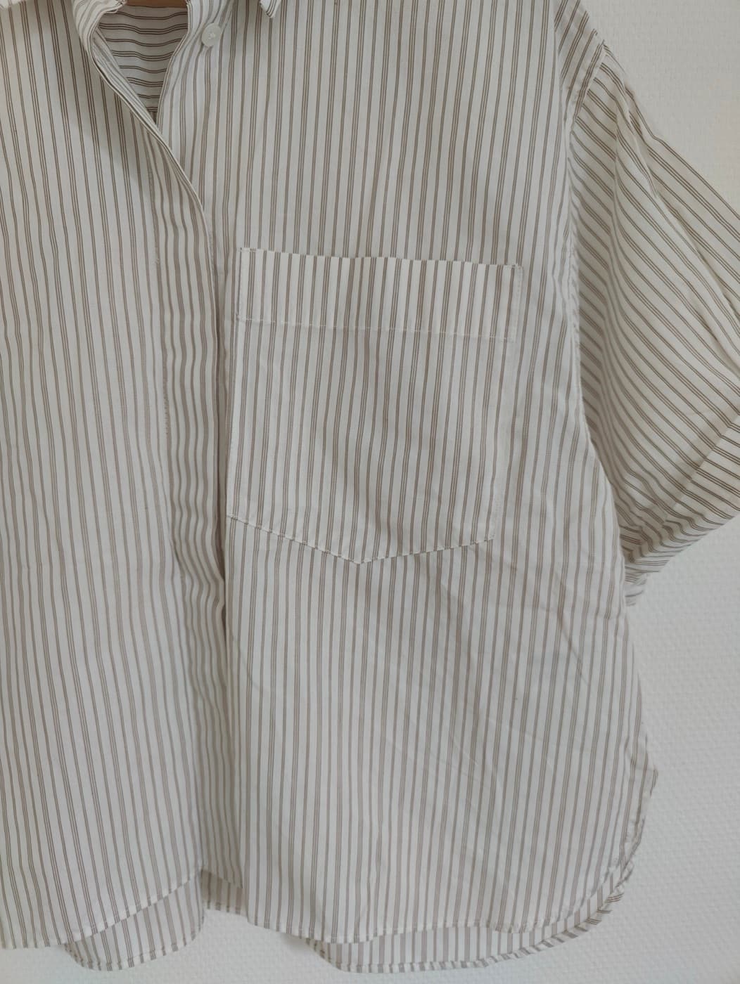 Chemise courte rayée Zara – Taille M — photo 3