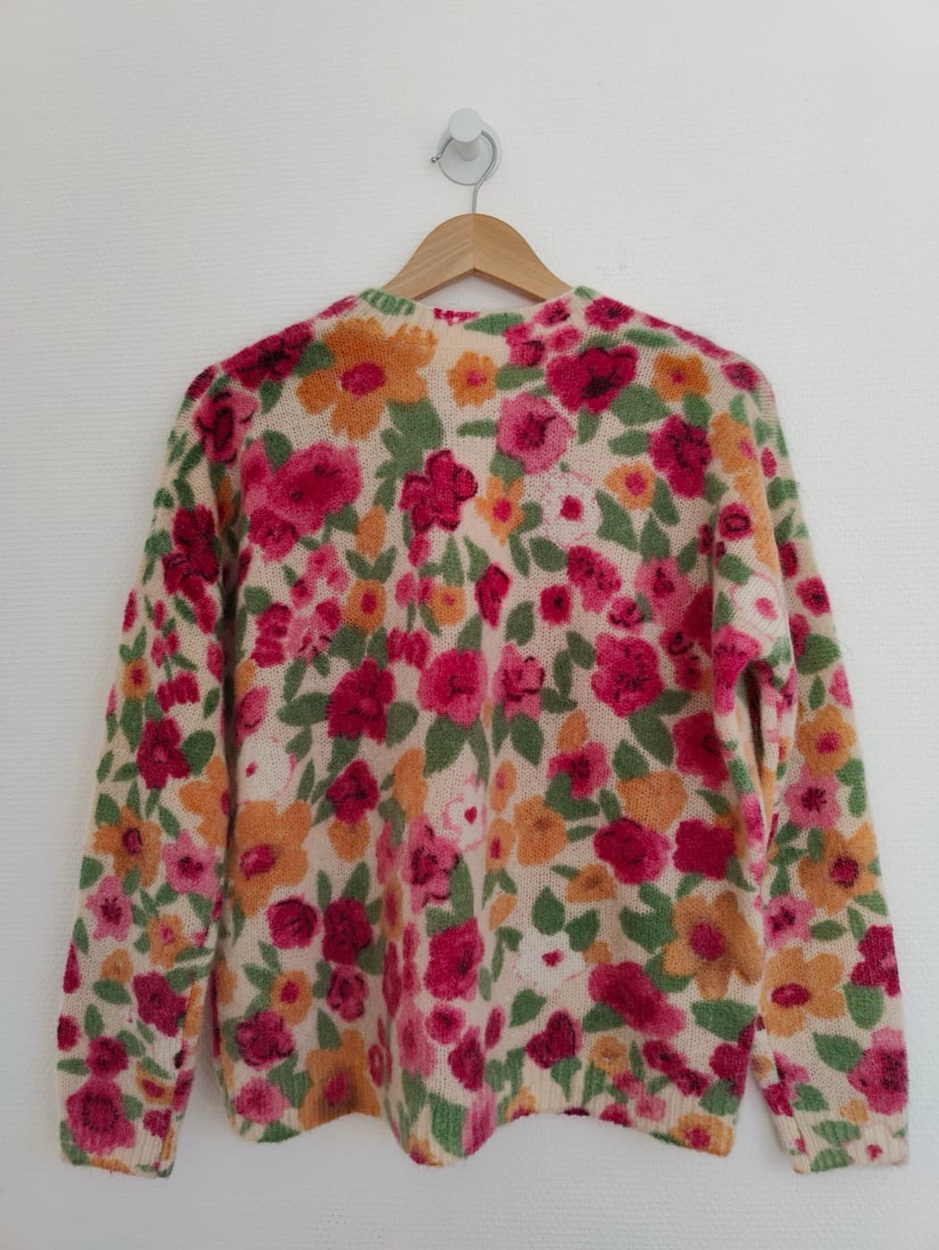 Pull en mohair fleuri Sézane – Taille S — photo 4