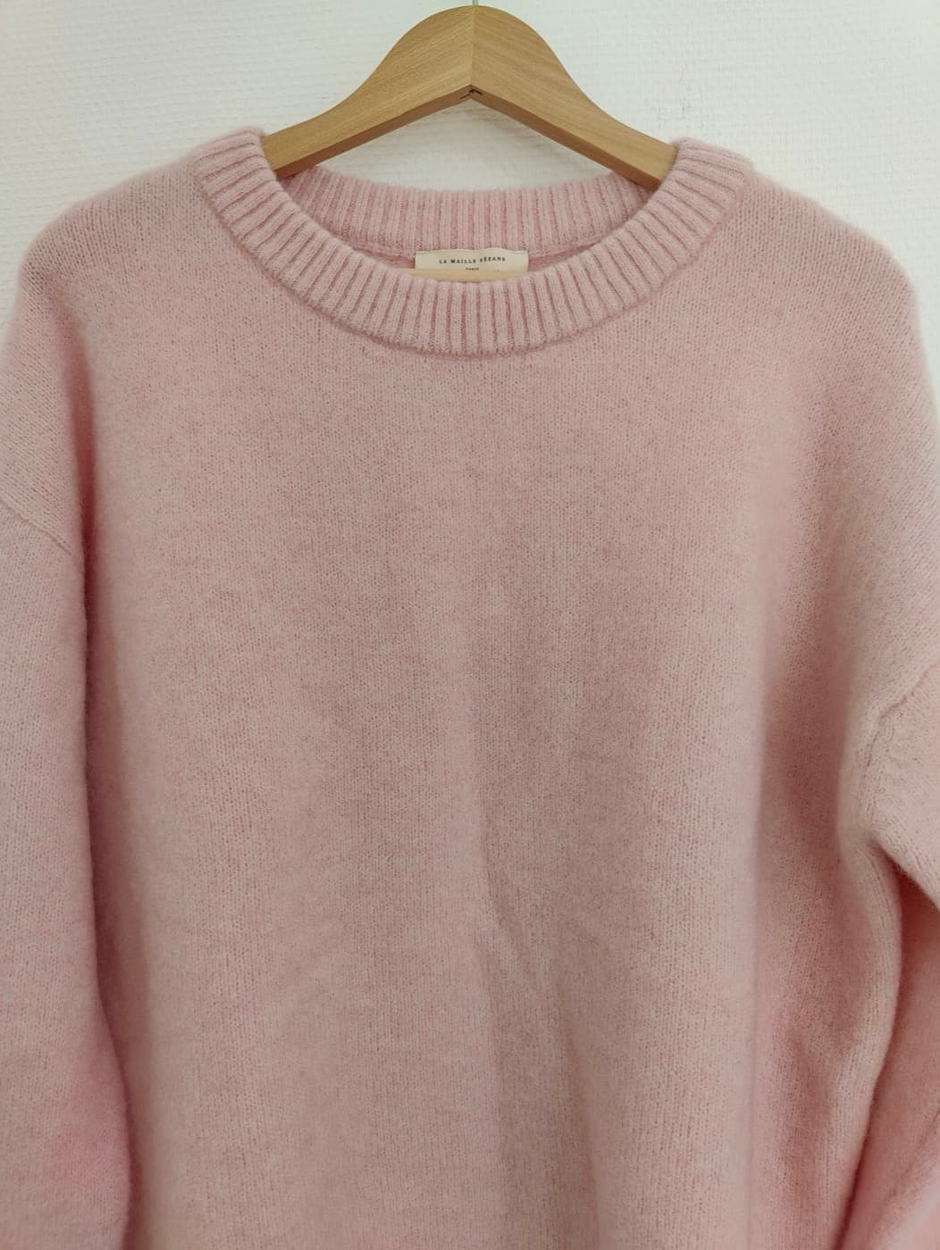Pull en mohair rose Sézane – Taille L — photo 2