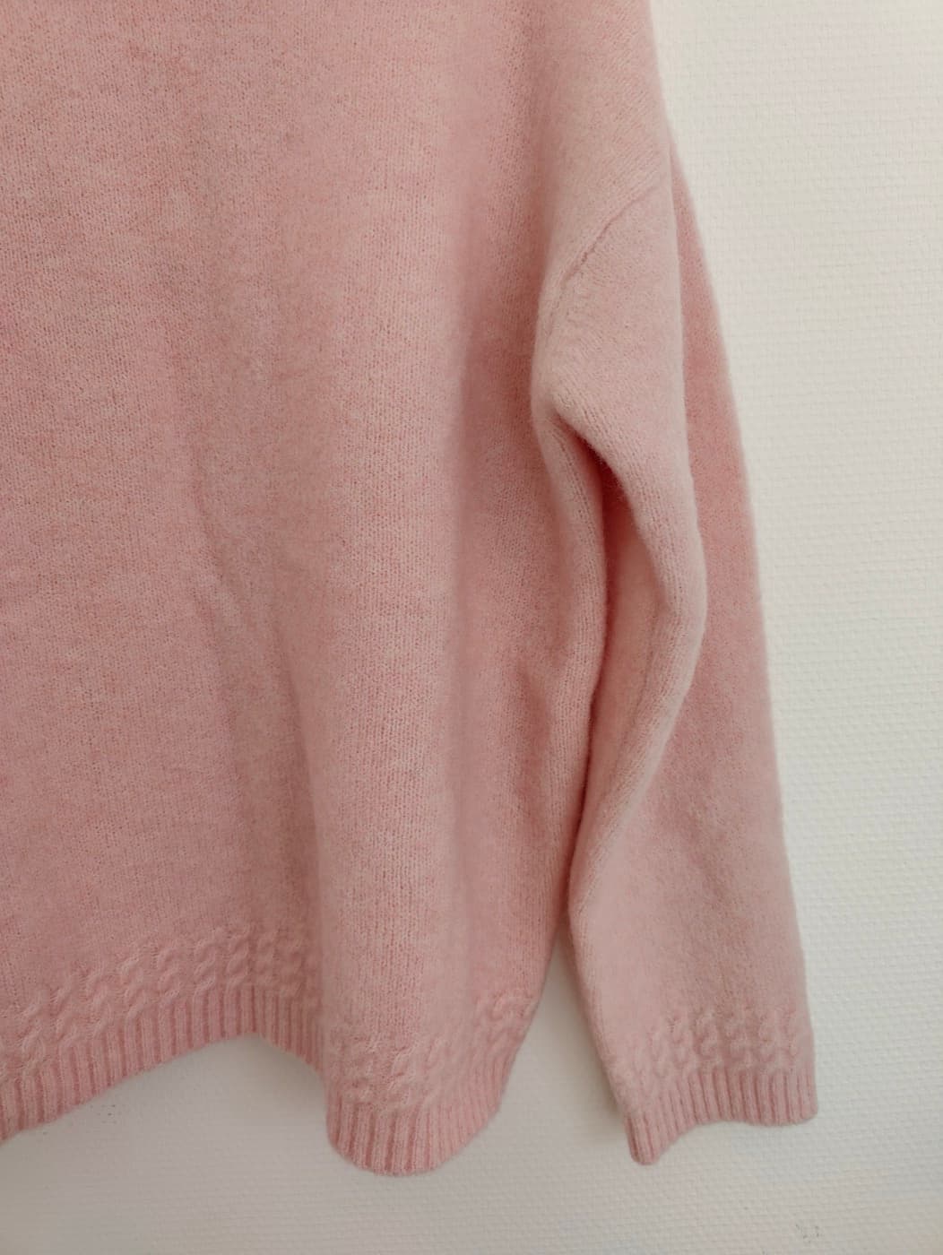 Pull en mohair rose Sézane – Taille L — photo 3