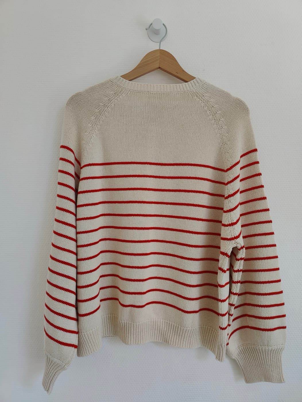 Pull marinière boutonné Sézane – Taille XXXL — photo 4