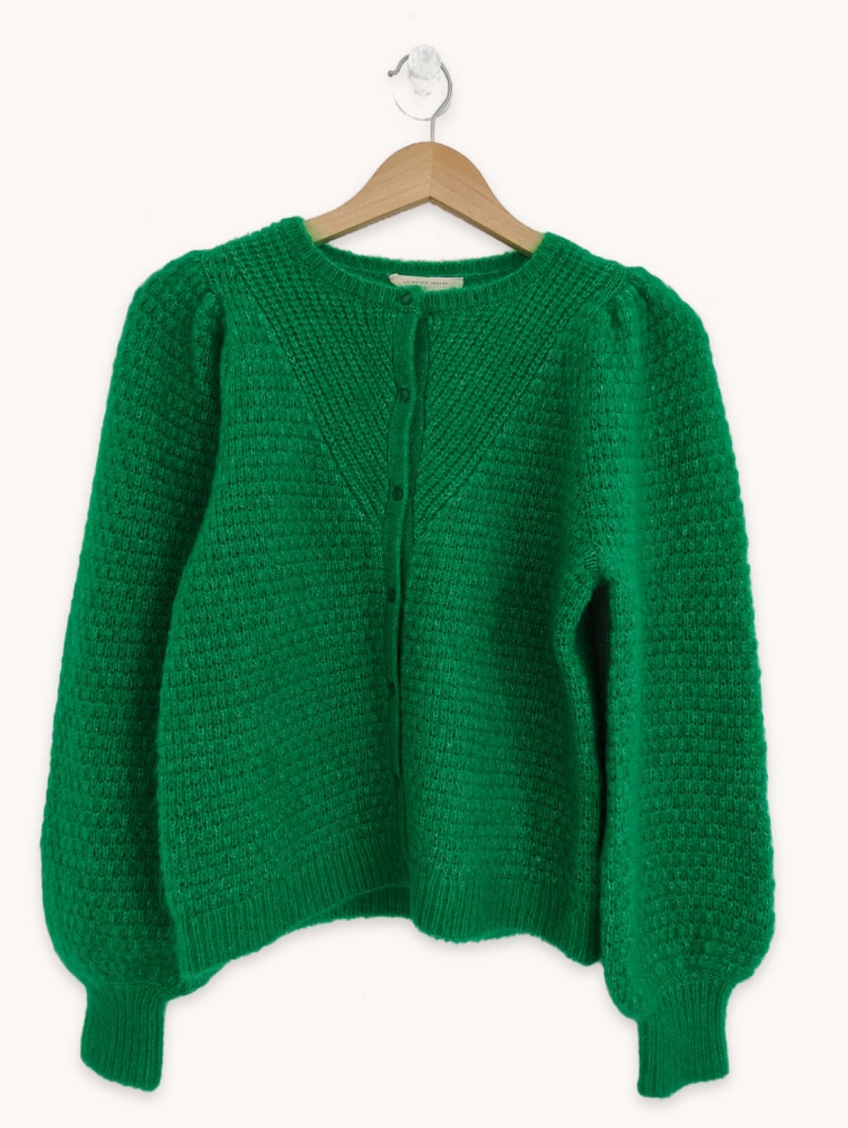 Cardigan en mohair vert émeraude Sézane – Taille XS — photo 1