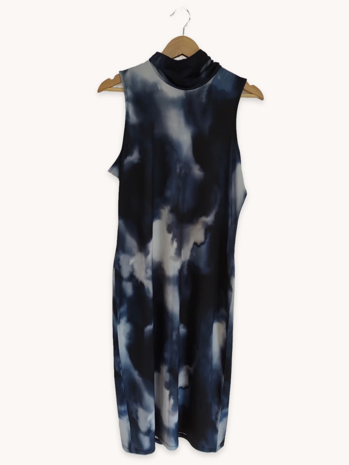Robe col montant à imprimé tie-dye H&M – Taille L — photo 1