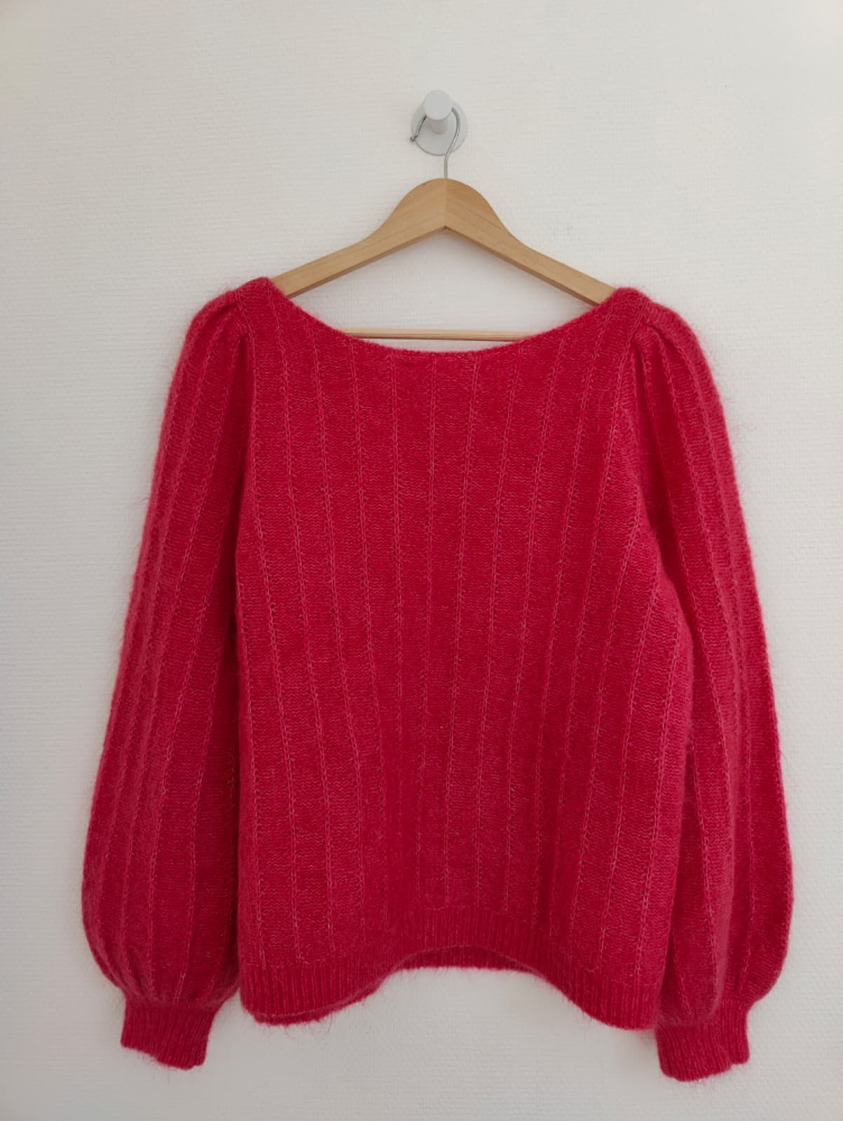 Pull en mohair rose Sézane – Taille L — photo 4