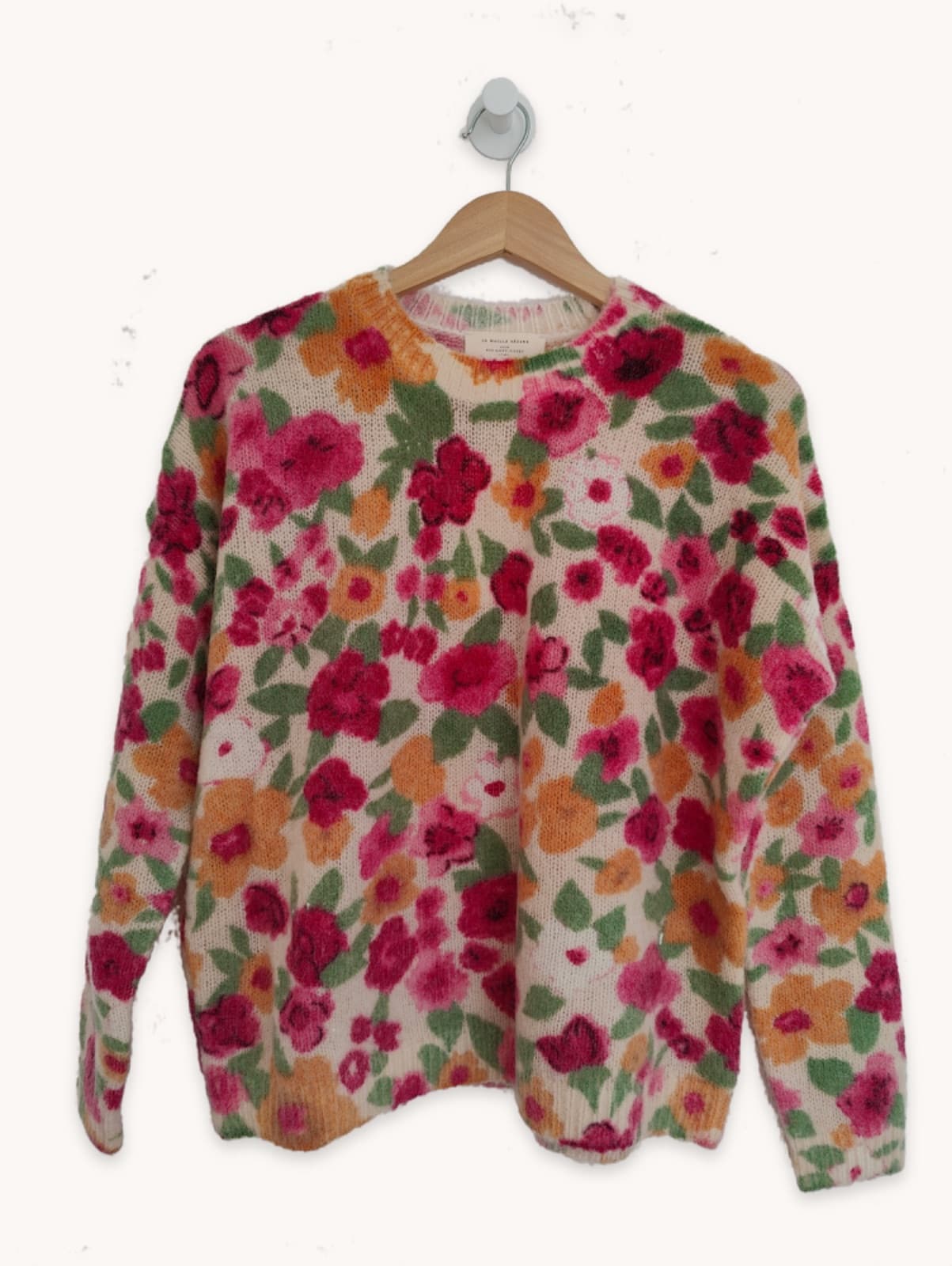 Pull en mohair fleuri Sézane – Taille S — photo 1