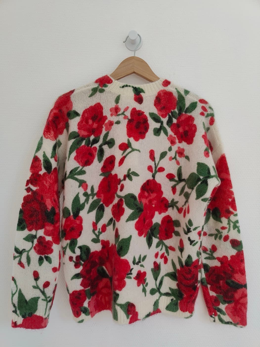 Pull en maille à imprimé floral Sézane – Taille M — photo 4
