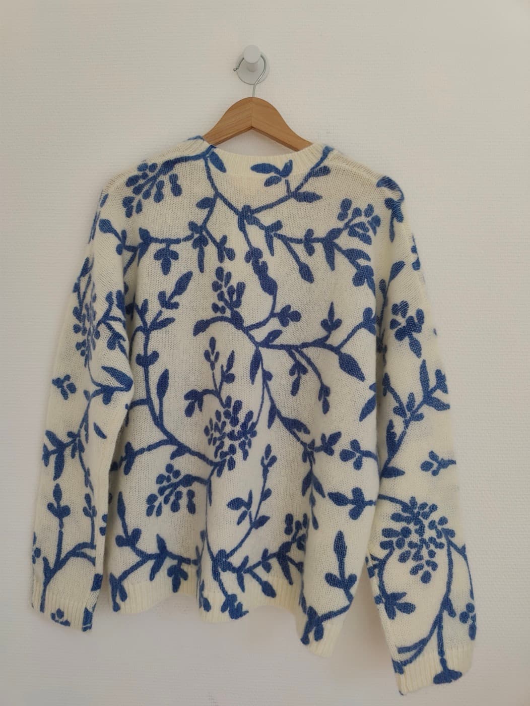 Pull Sézane en maille à motif végétal – Taille XXL — photo 4
