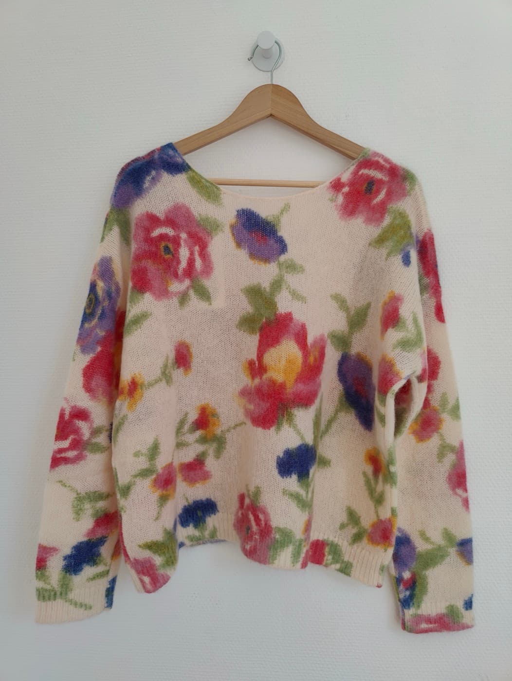 Gilet Sézane en maille à imprimé floral – Taille M — photo 4