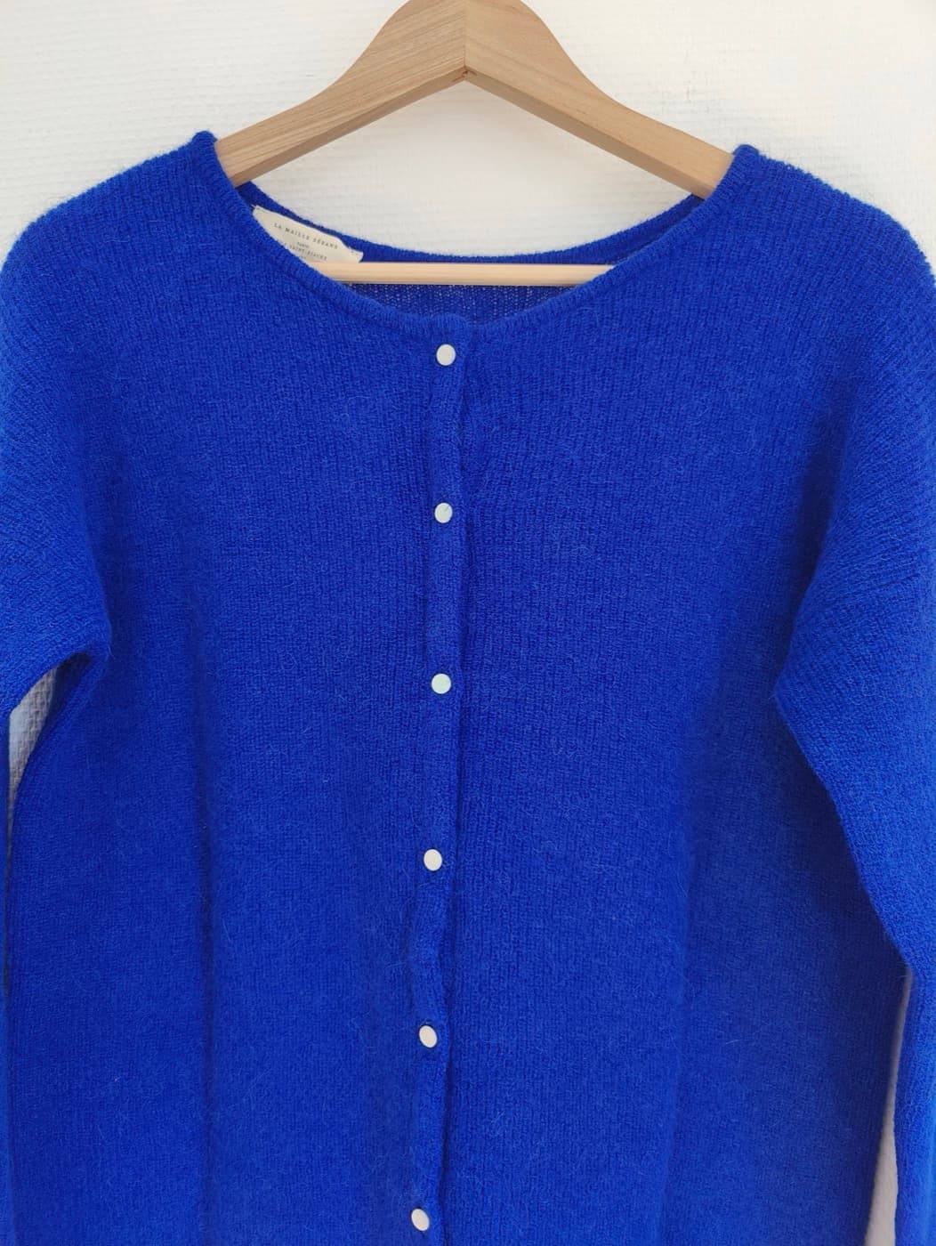 Gilet en maille Sézane bleu électrique – Taille M — photo 2