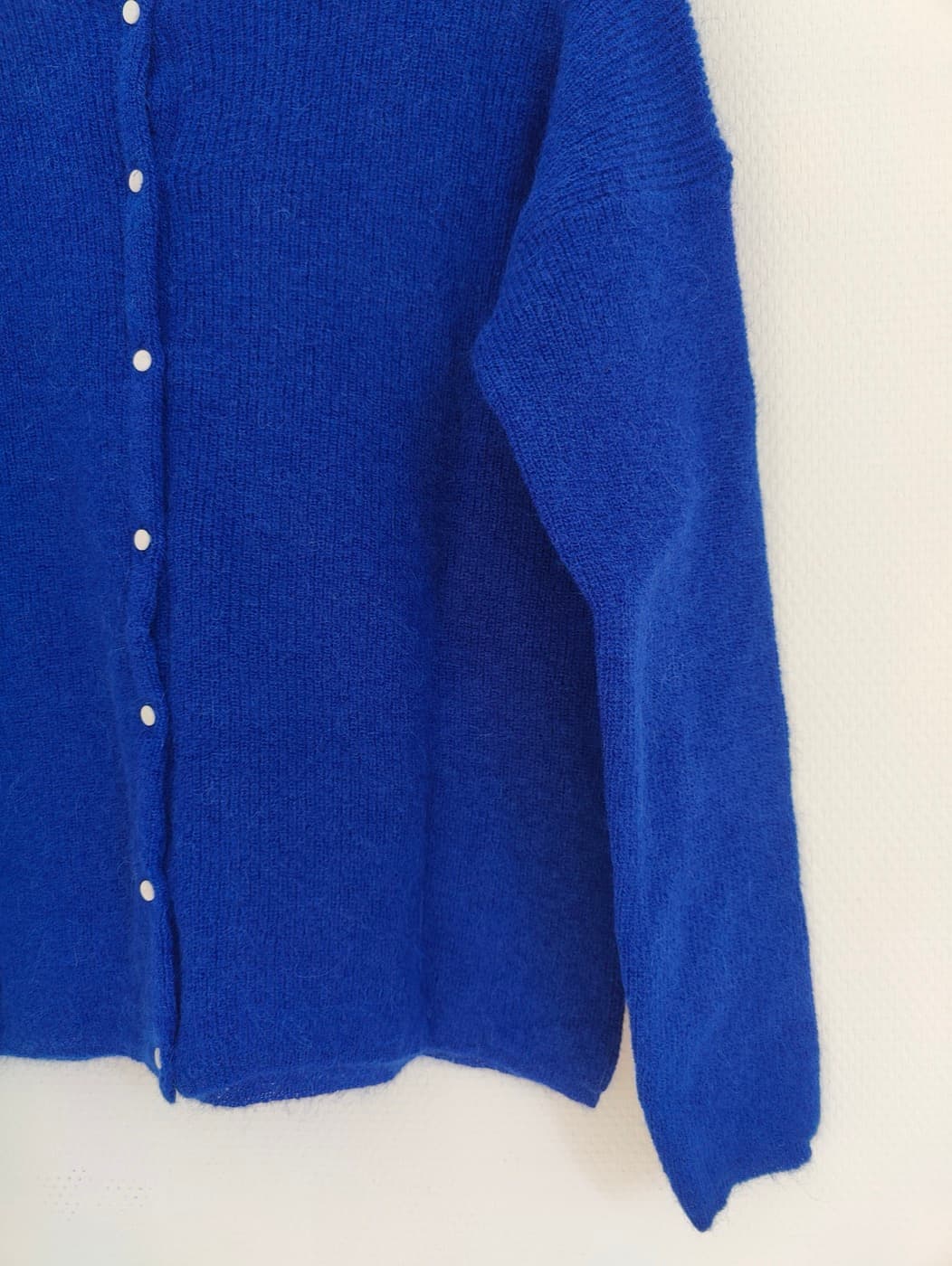 Gilet en maille Sézane bleu électrique – Taille M — photo 3