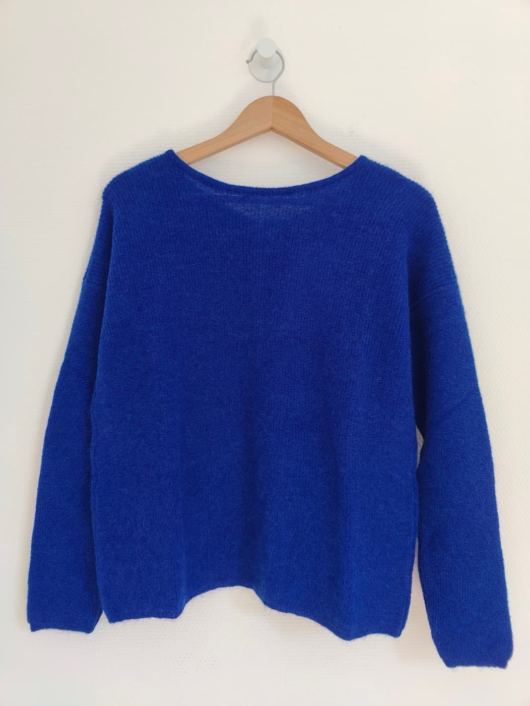 Gilet en maille Sézane bleu électrique – Taille M — photo 4
