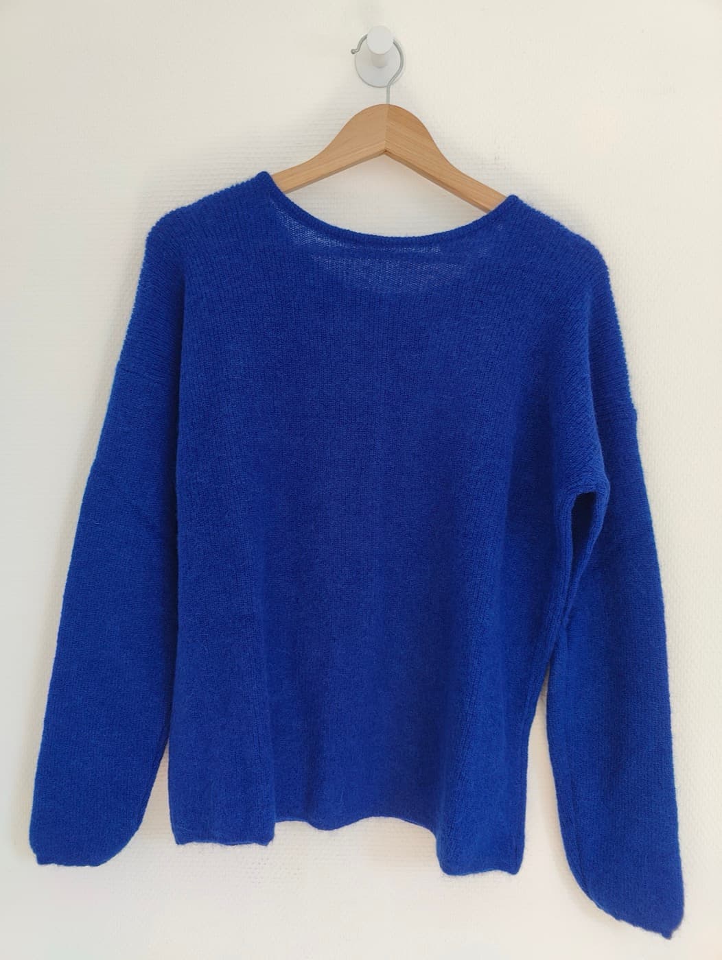 Gilet en maille Sézane bleu électrique – Taille XL — photo 4