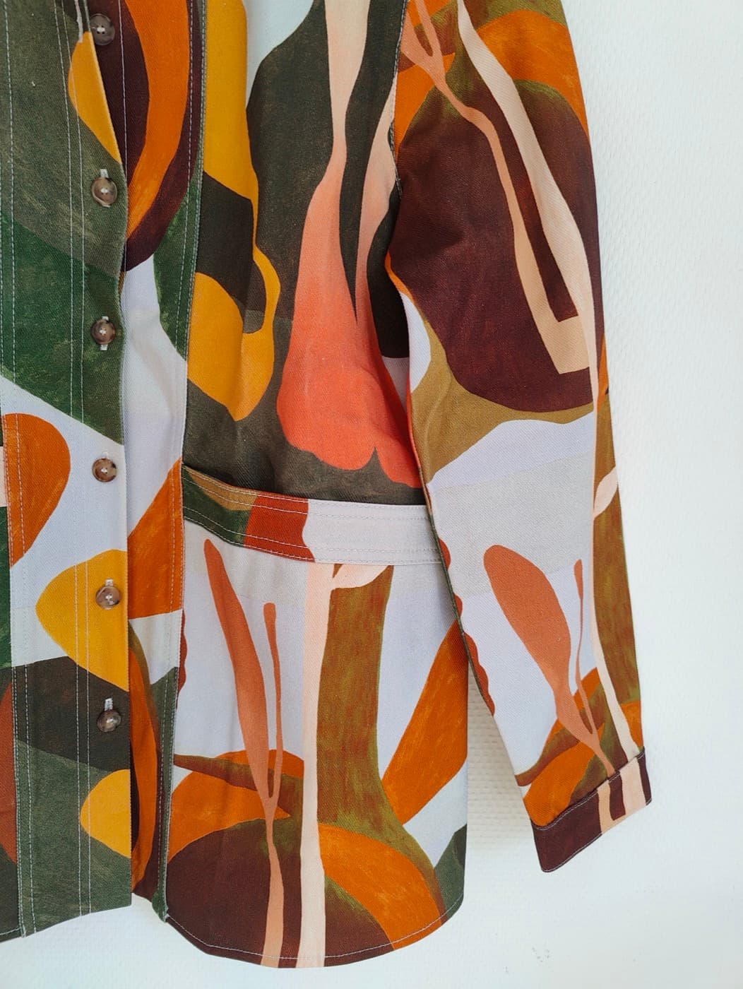 Veste multicolore Sézane x Rafael Uriegas – Taille L — photo 3