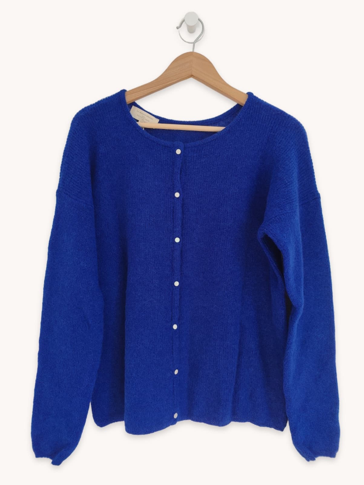 Gilet en maille Sézane bleu électrique – Taille XL — photo 1