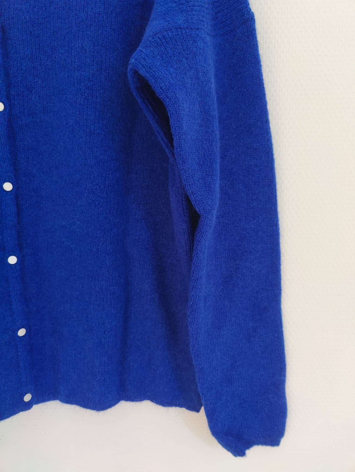 Gilet en maille Sézane bleu électrique – Taille XL — photo 3