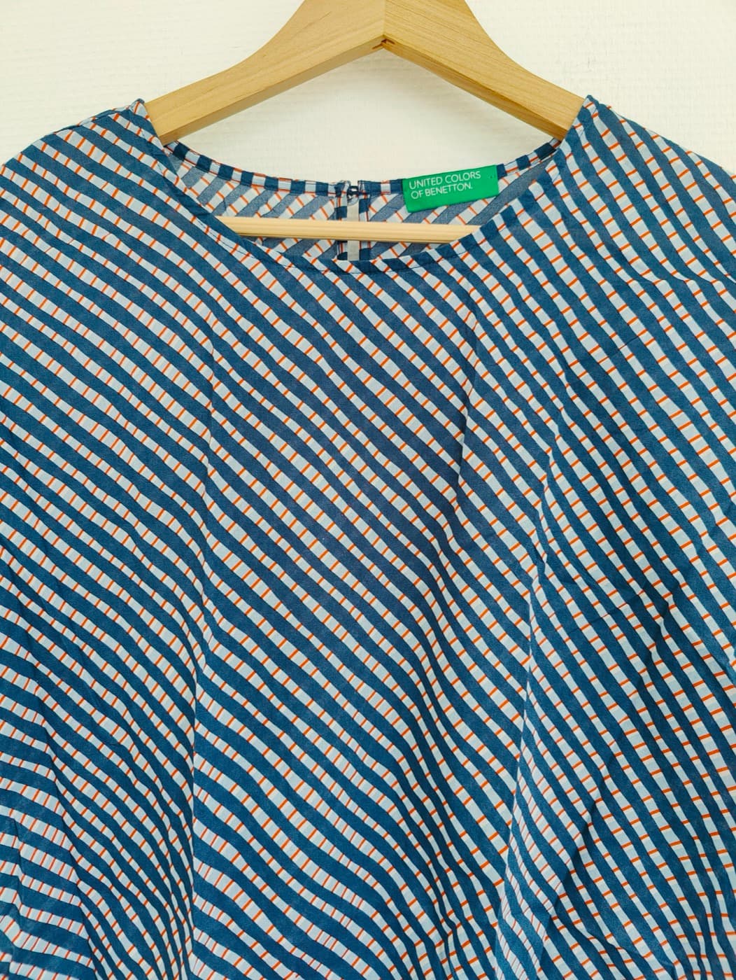 Blouse Benetton à rayures – Taille M — photo 2