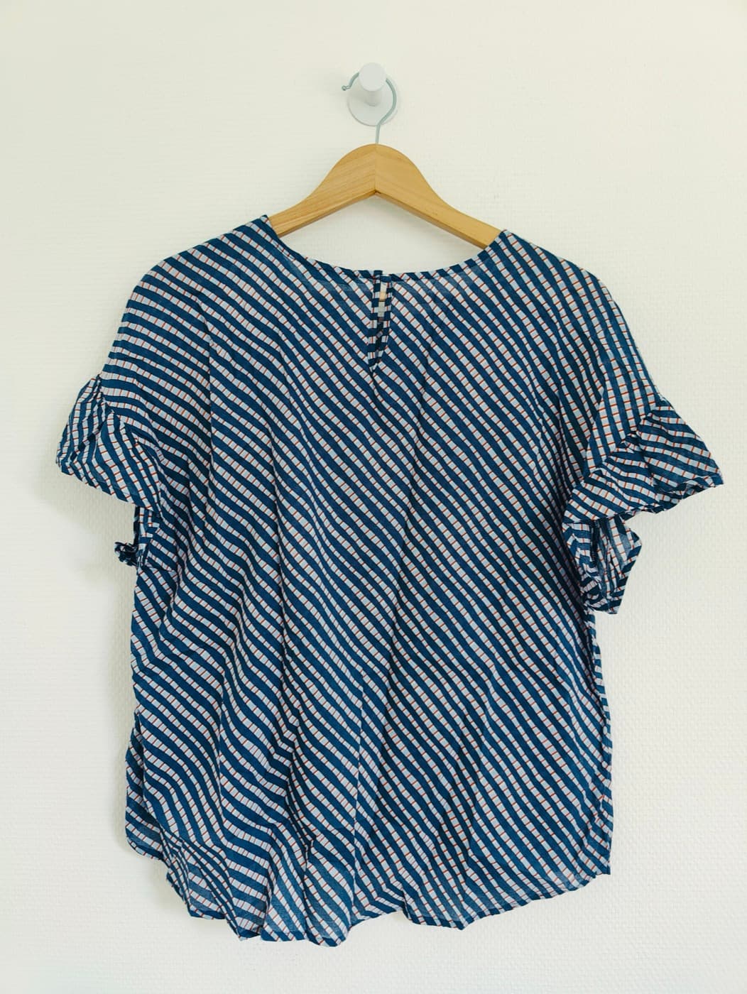 Blouse Benetton à rayures – Taille M — photo 4