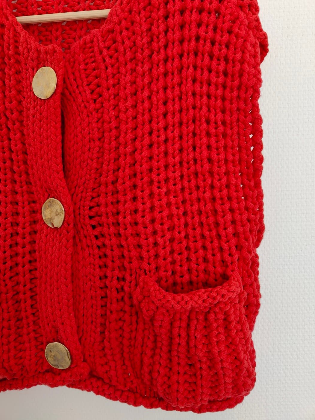 Gilet Zara en grosse maille côtelée – Taille S — photo 3
