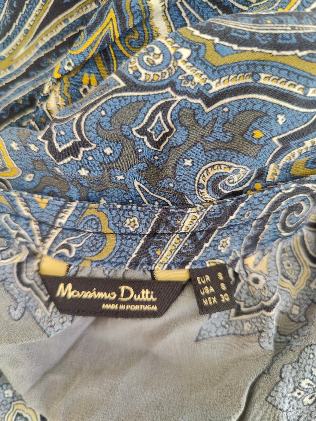Blouse Massimo Dutti à imprimé cachemire – Taille S — photo 5