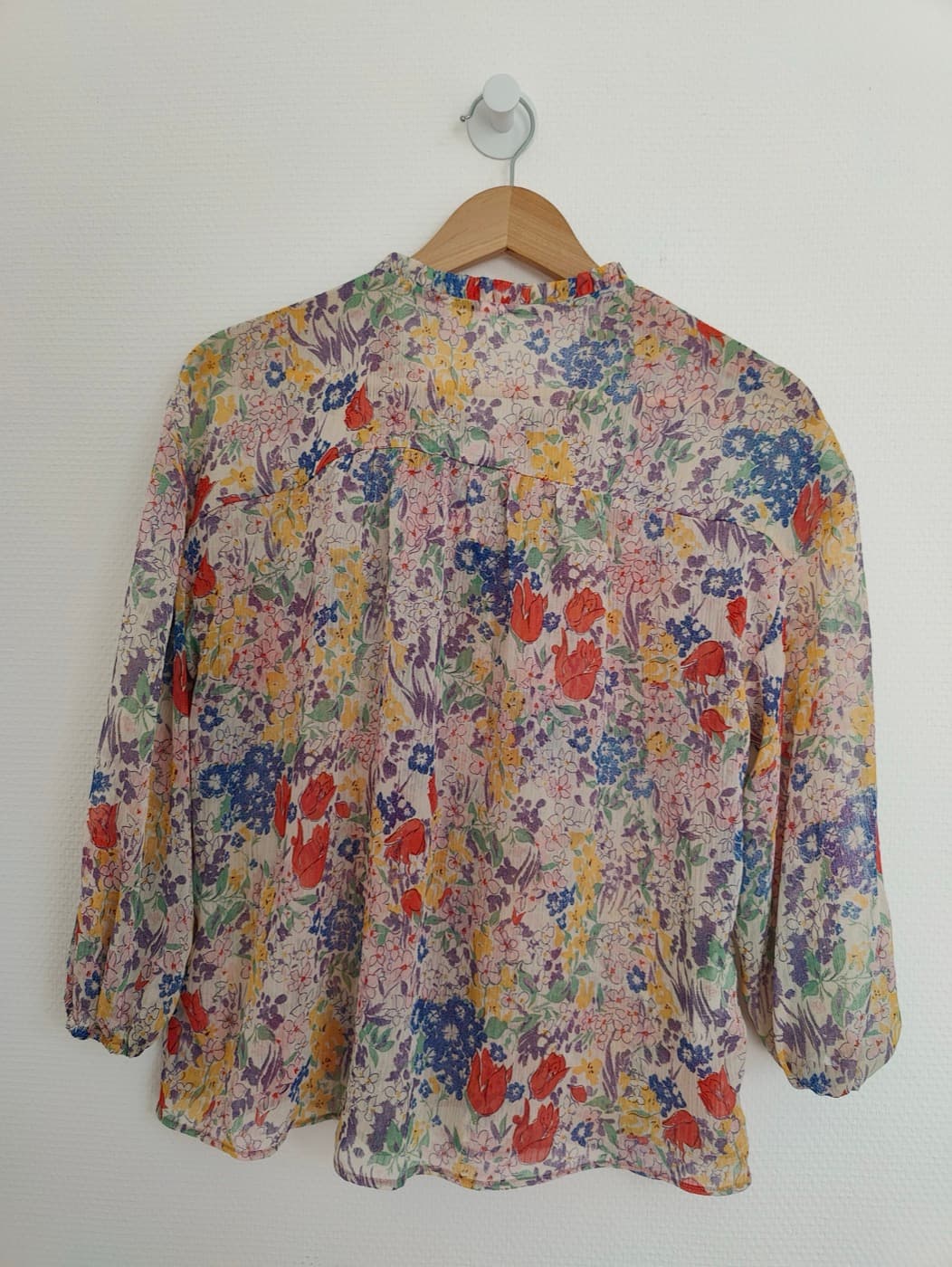 Blouse Mango à imprimé floral champêtre – Taille S — photo 4