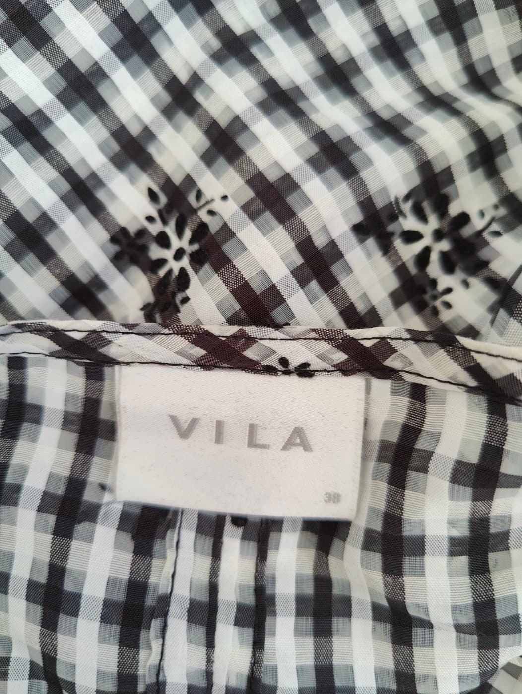 Robe Vila à motif vichy – Taille 38 — photo 4