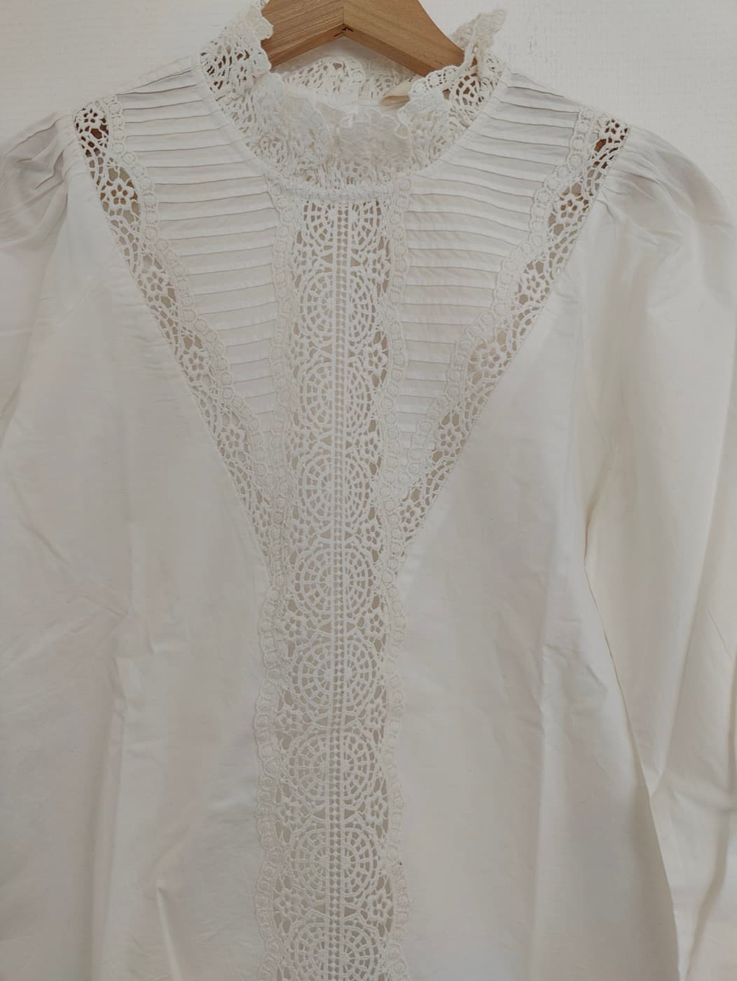 Blouse Sézane en dentelle macramé – Taille 40 — photo 2