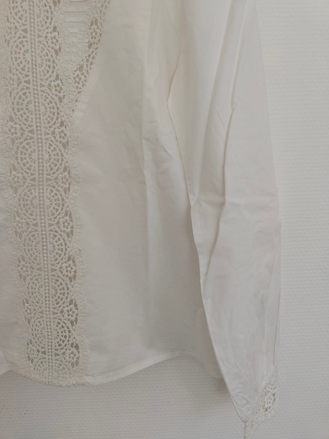 Blouse Sézane en dentelle macramé – Taille 40 — photo 3