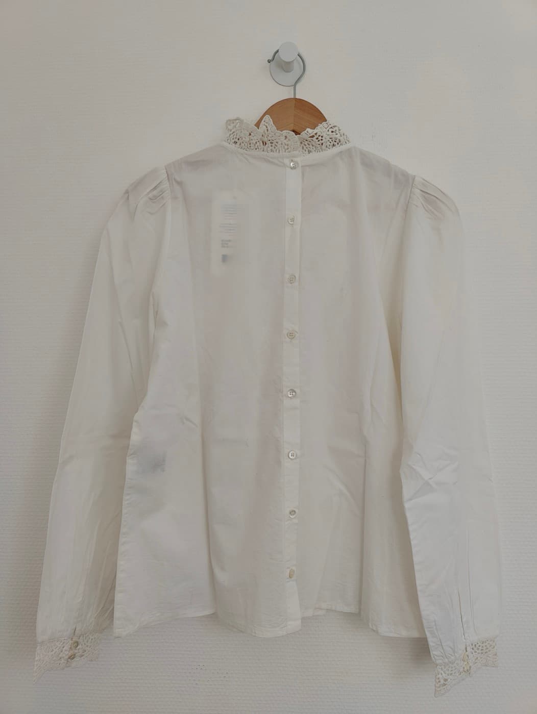 Blouse Sézane en dentelle macramé – Taille 40 — photo 4