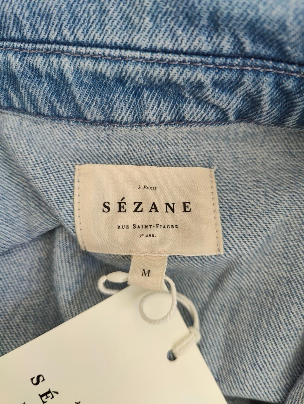 Chemise Sézane en denim – Taille M — photo 4