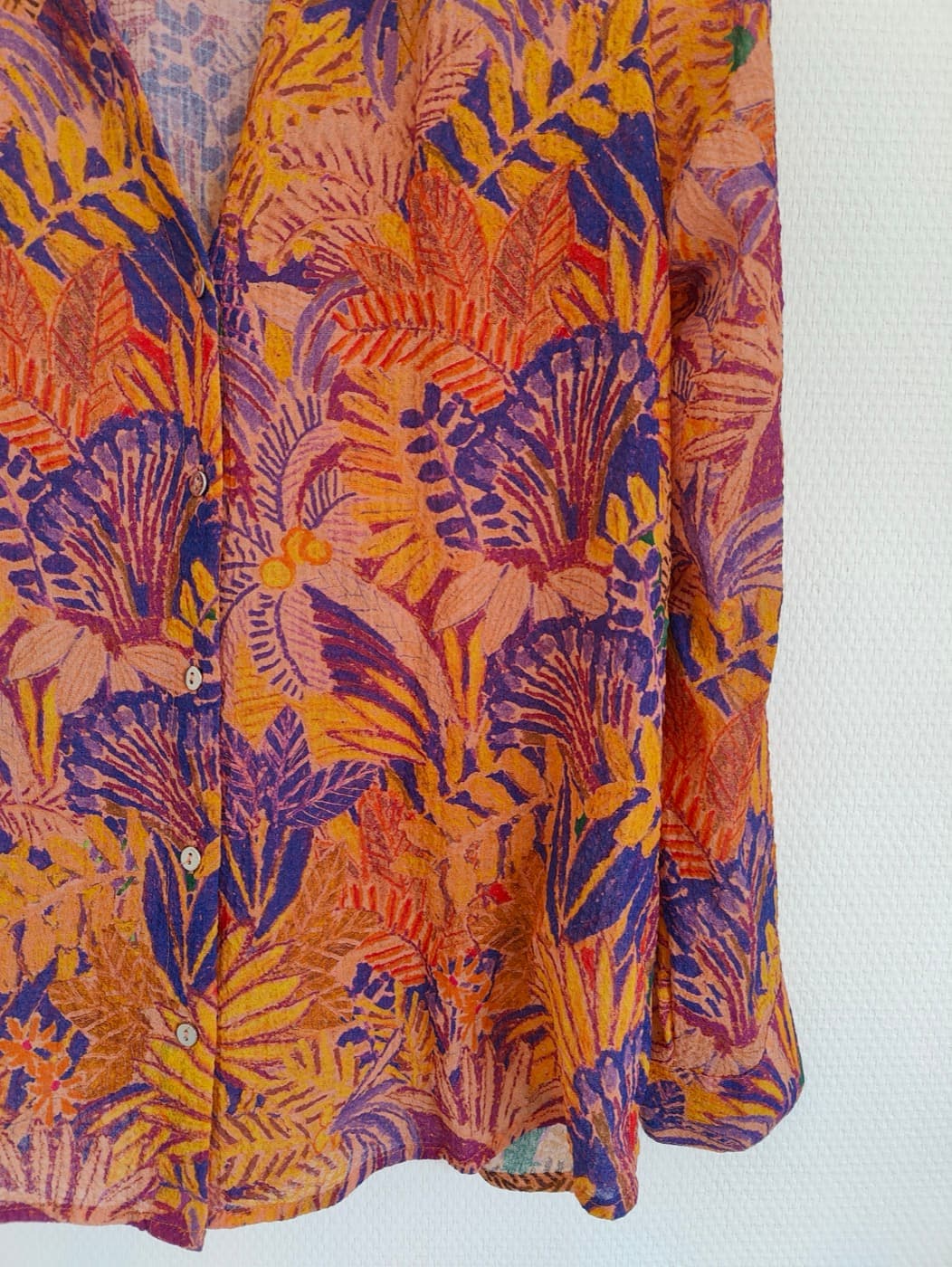 Chemise Bréal à imprimé tropical – Taille 38 — photo 3
