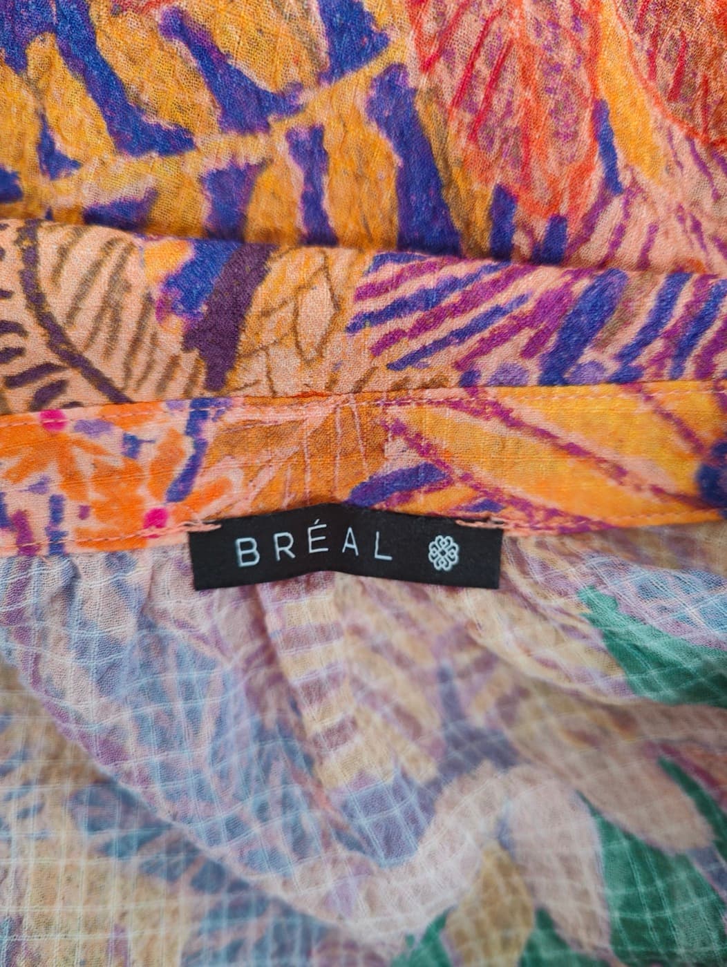 Chemise Bréal à imprimé tropical – Taille 38 — photo 5