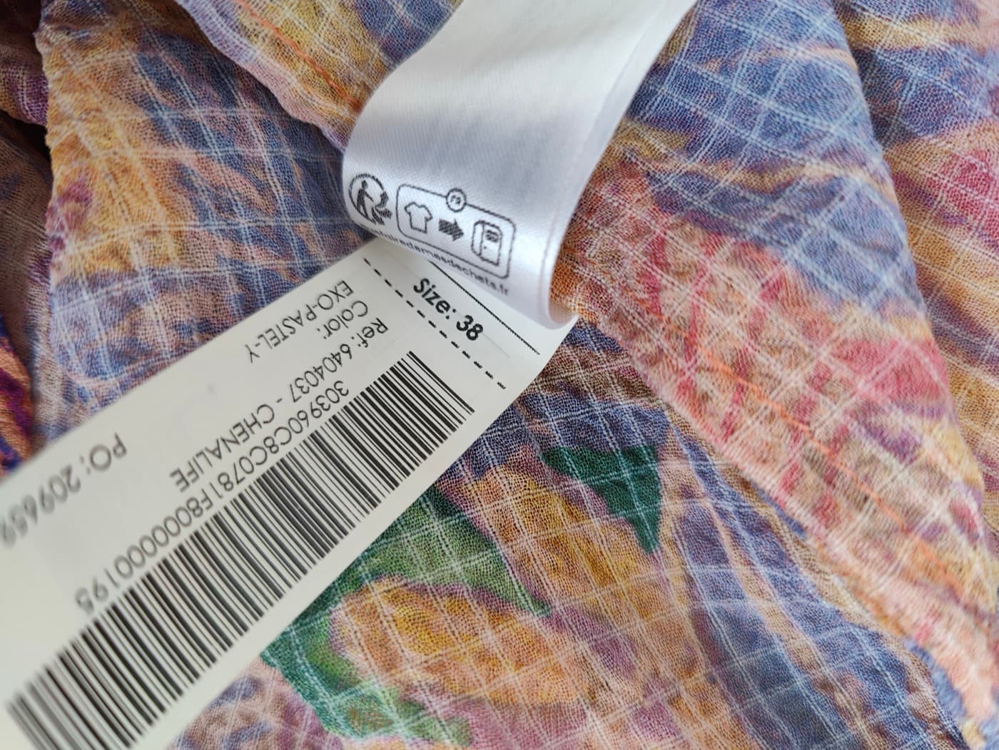 Chemise Bréal à imprimé tropical – Taille 38 — photo 6