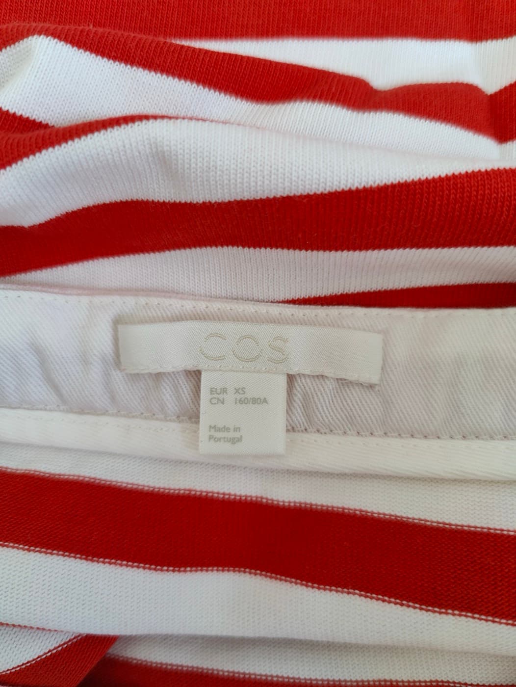 Robe COS marinière rouge et blanc – Taille XS — photo 5