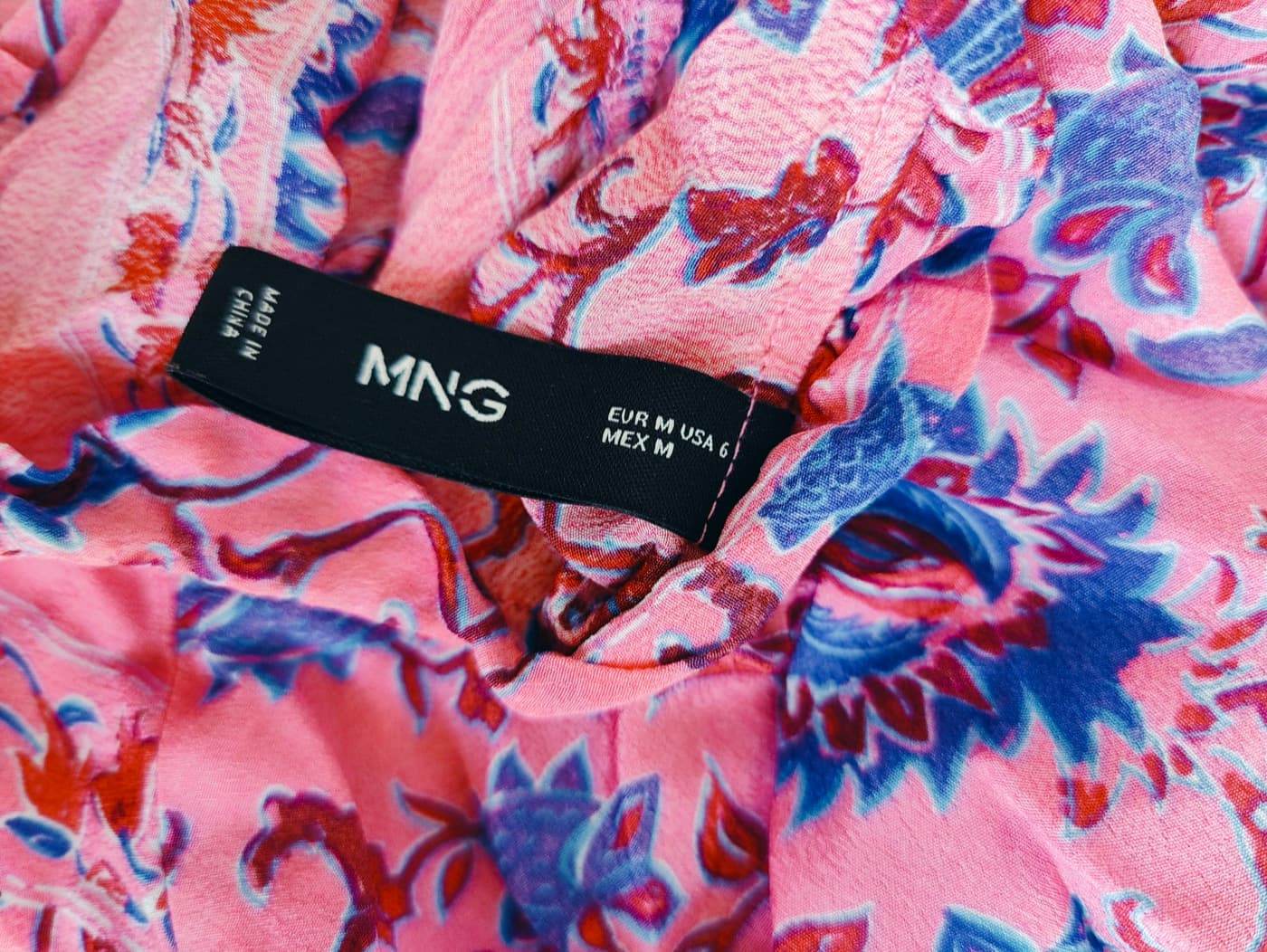 Blouse Mango à imprimé floral – Taille M — photo 5